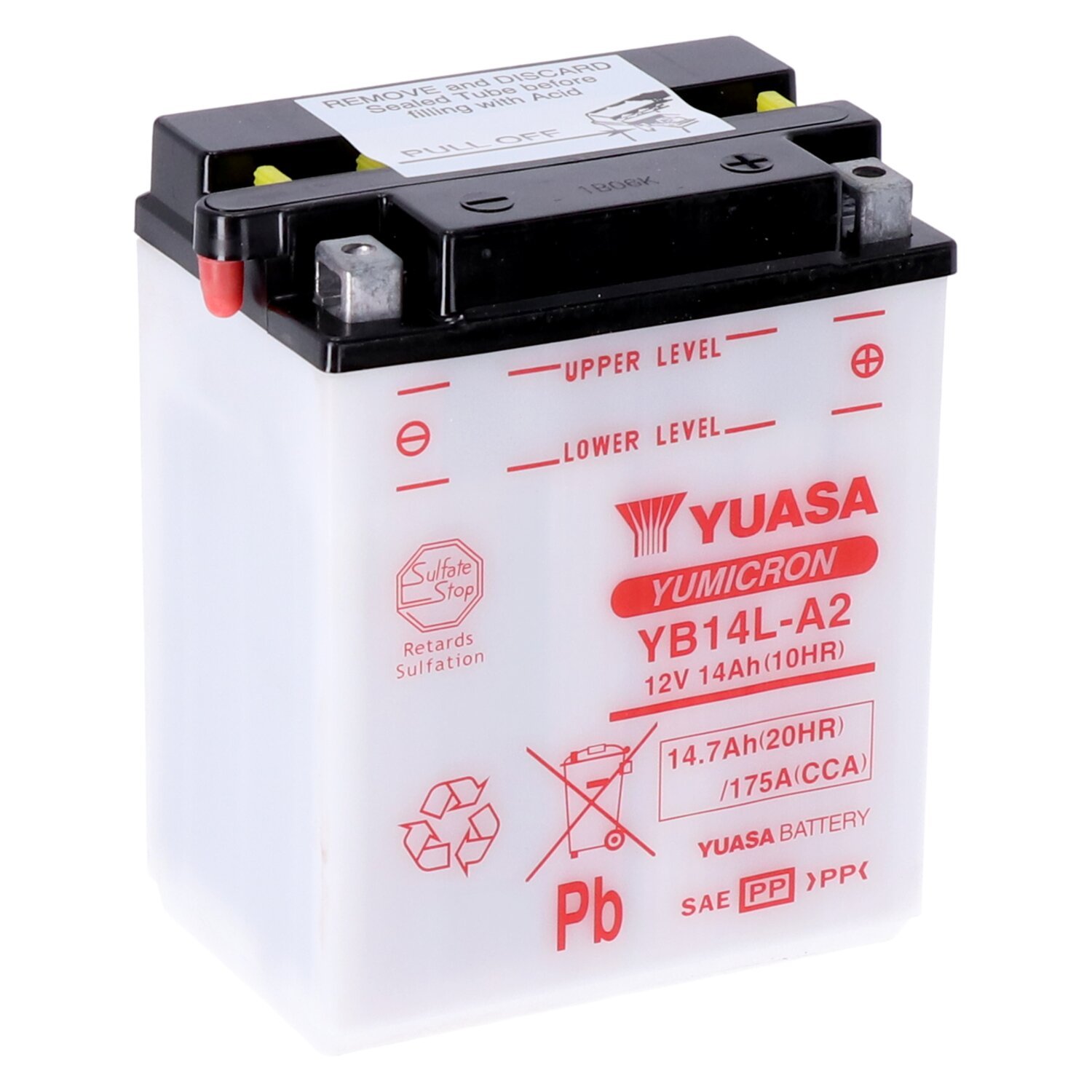 Yuasa, Yumicron battery YB14L-A2