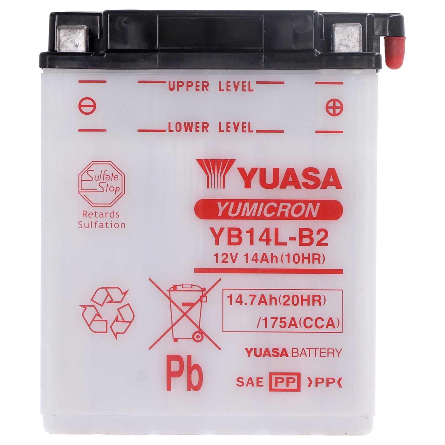 Yuasa, Yumicron battery YB14L-B2