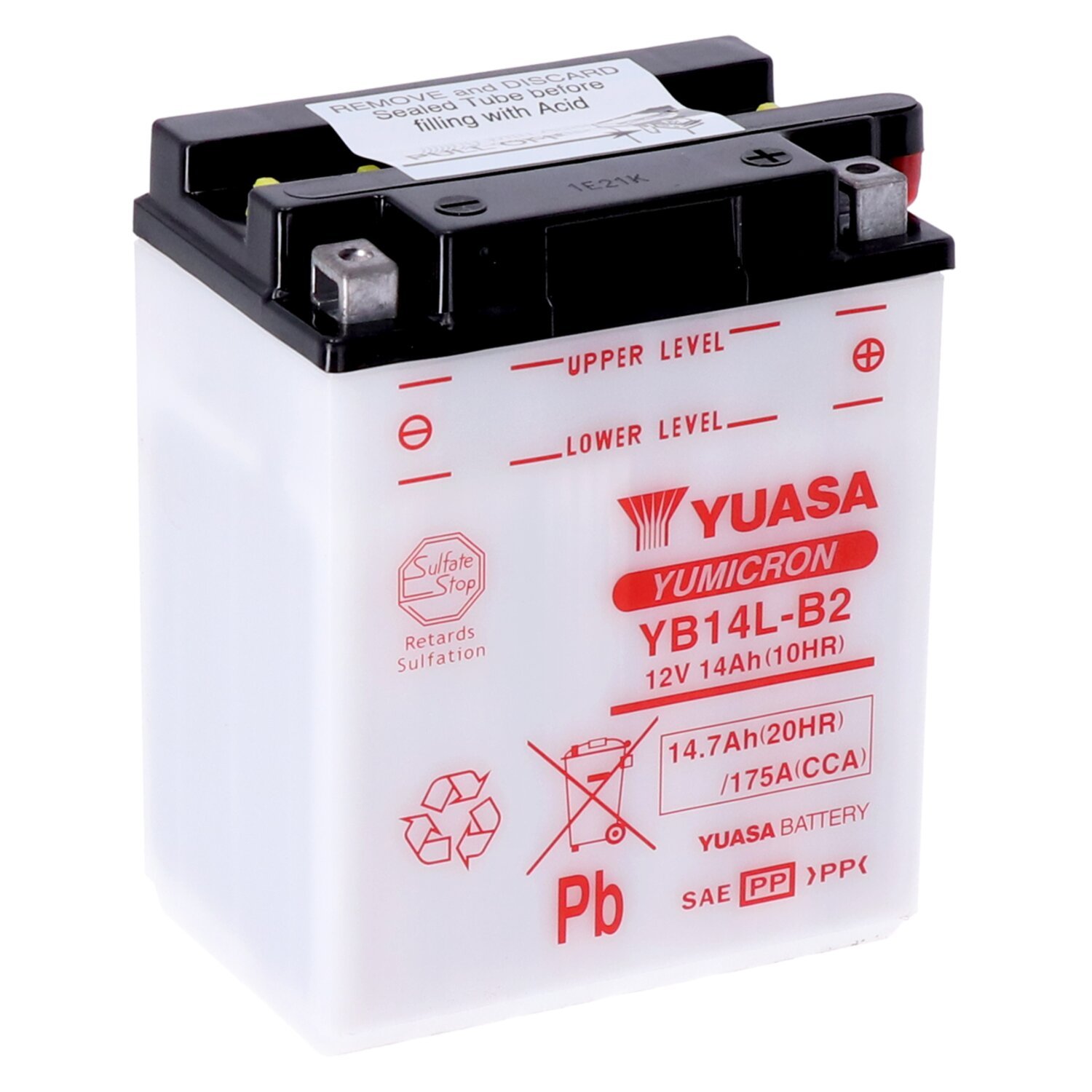 Yuasa, Yumicron battery YB14L-B2
