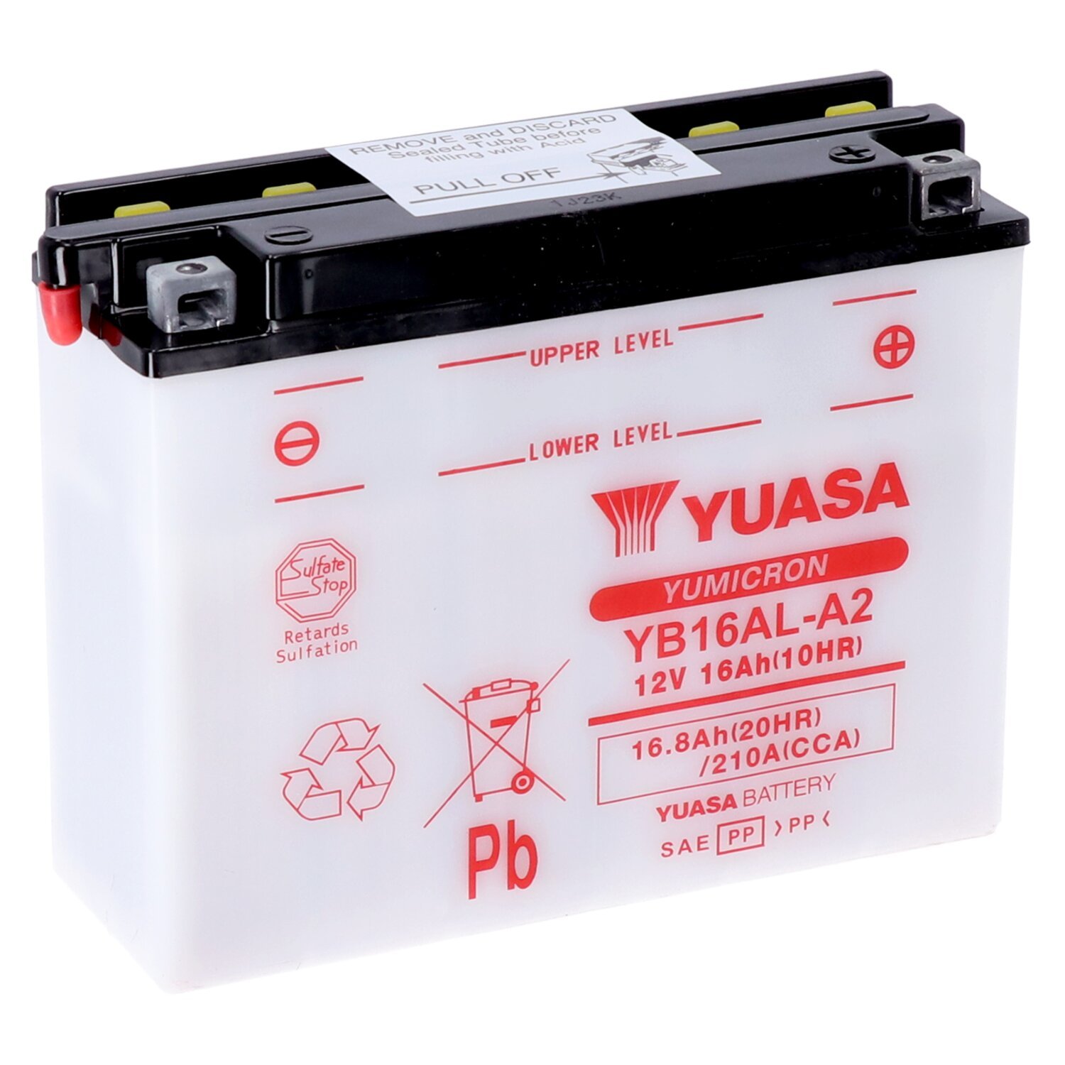 Yuasa, Yumicron battery YB16AL-A2