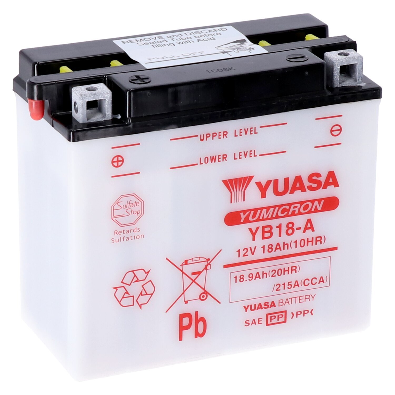 Yuasa, Yumicron battery YB18-A