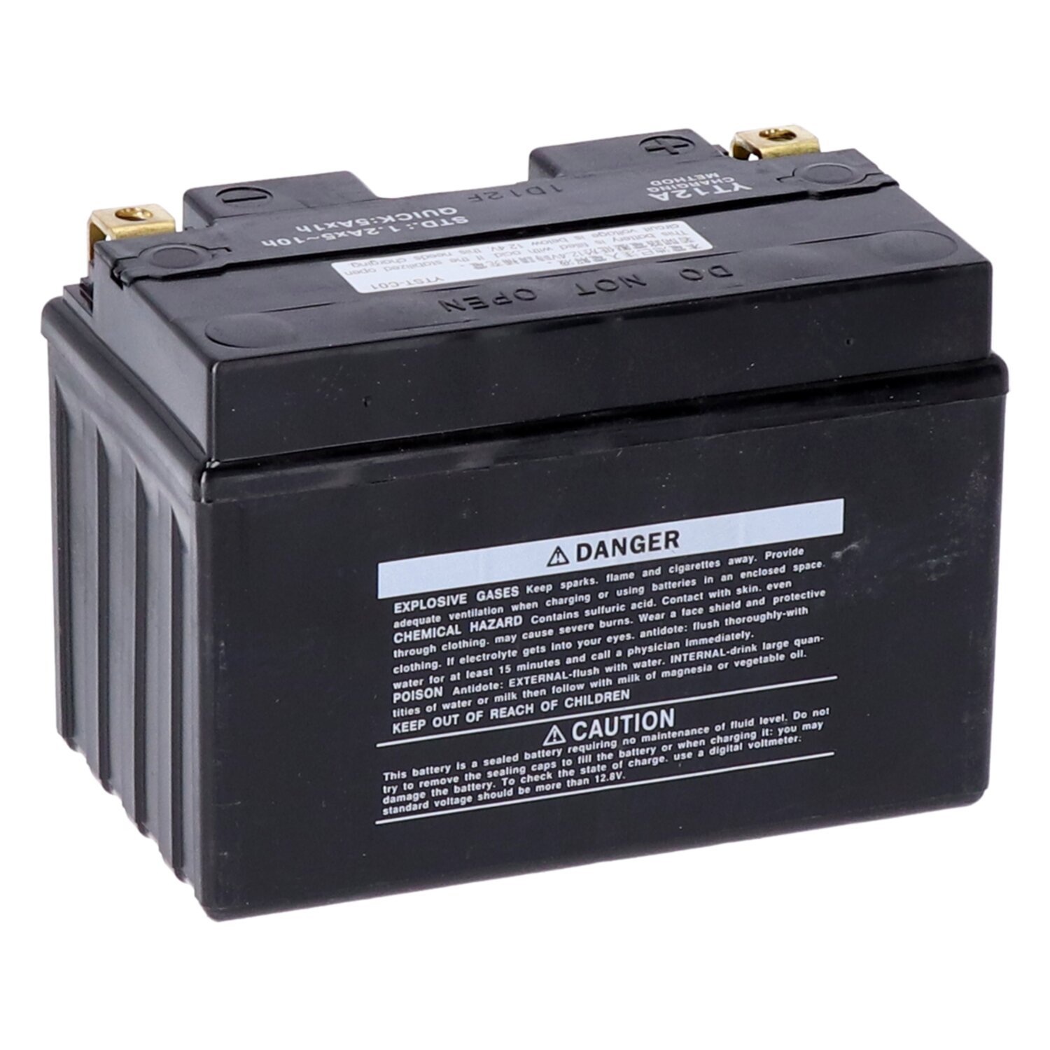 Yuasa, High performance AGM battery, YT12A-WC