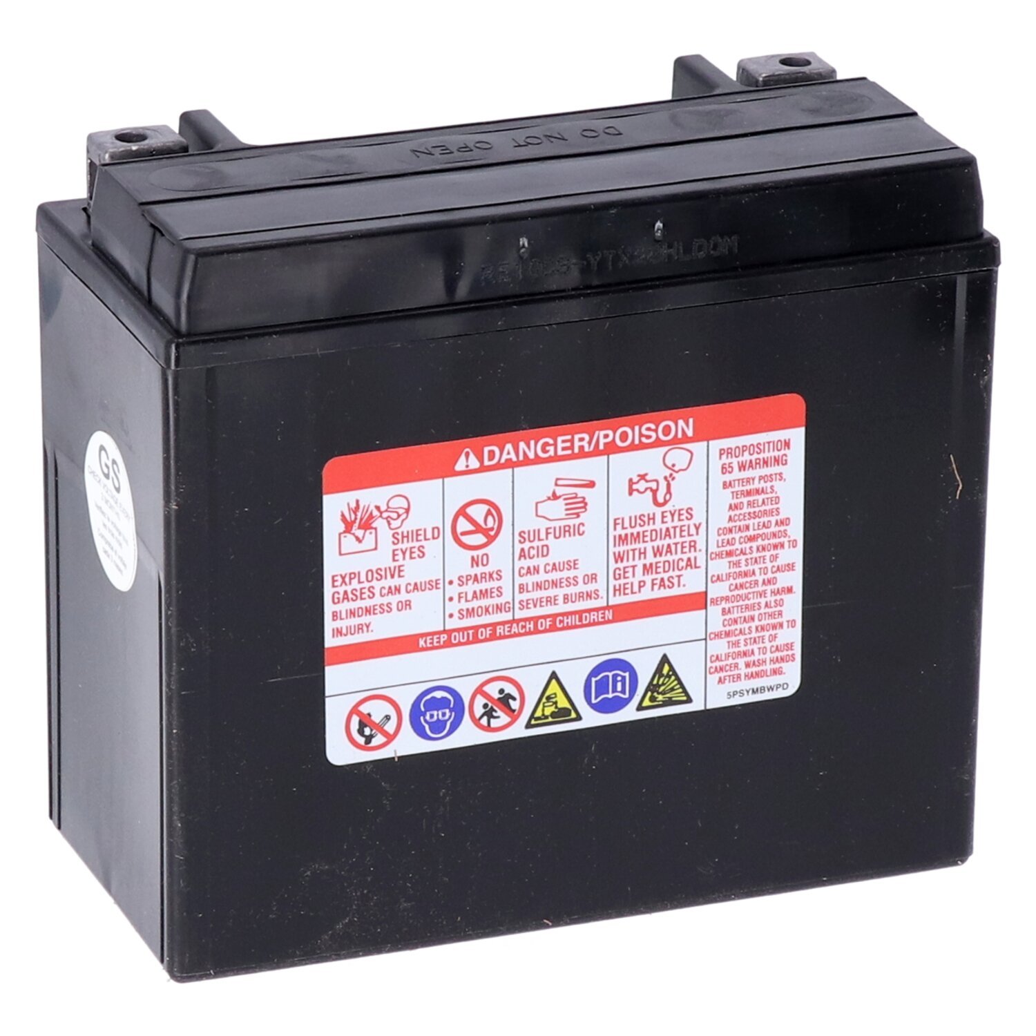 Yuasa, High performance AGM battery, YTX20HL-WC
