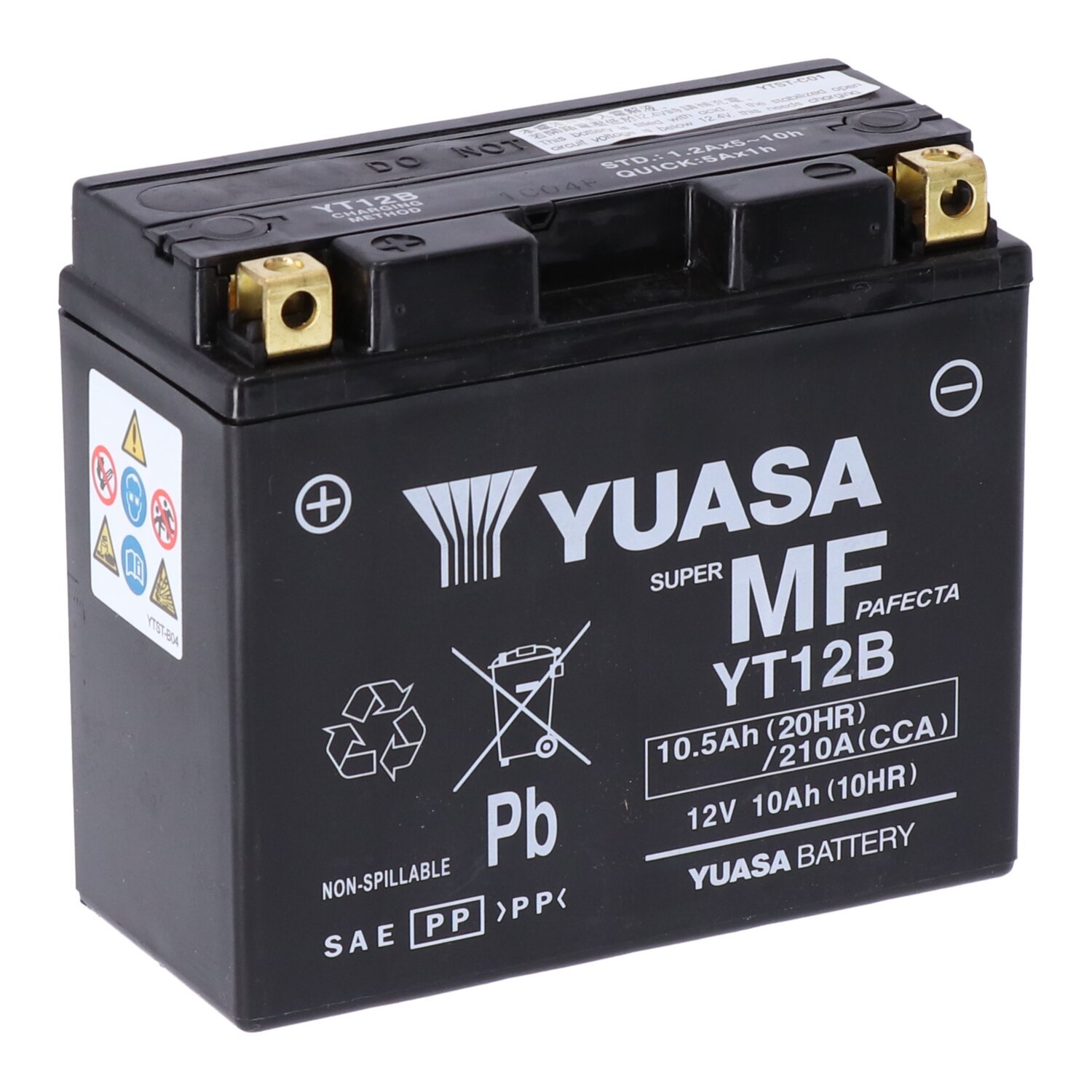 Yuasa, AGM battery, YT12B-WC