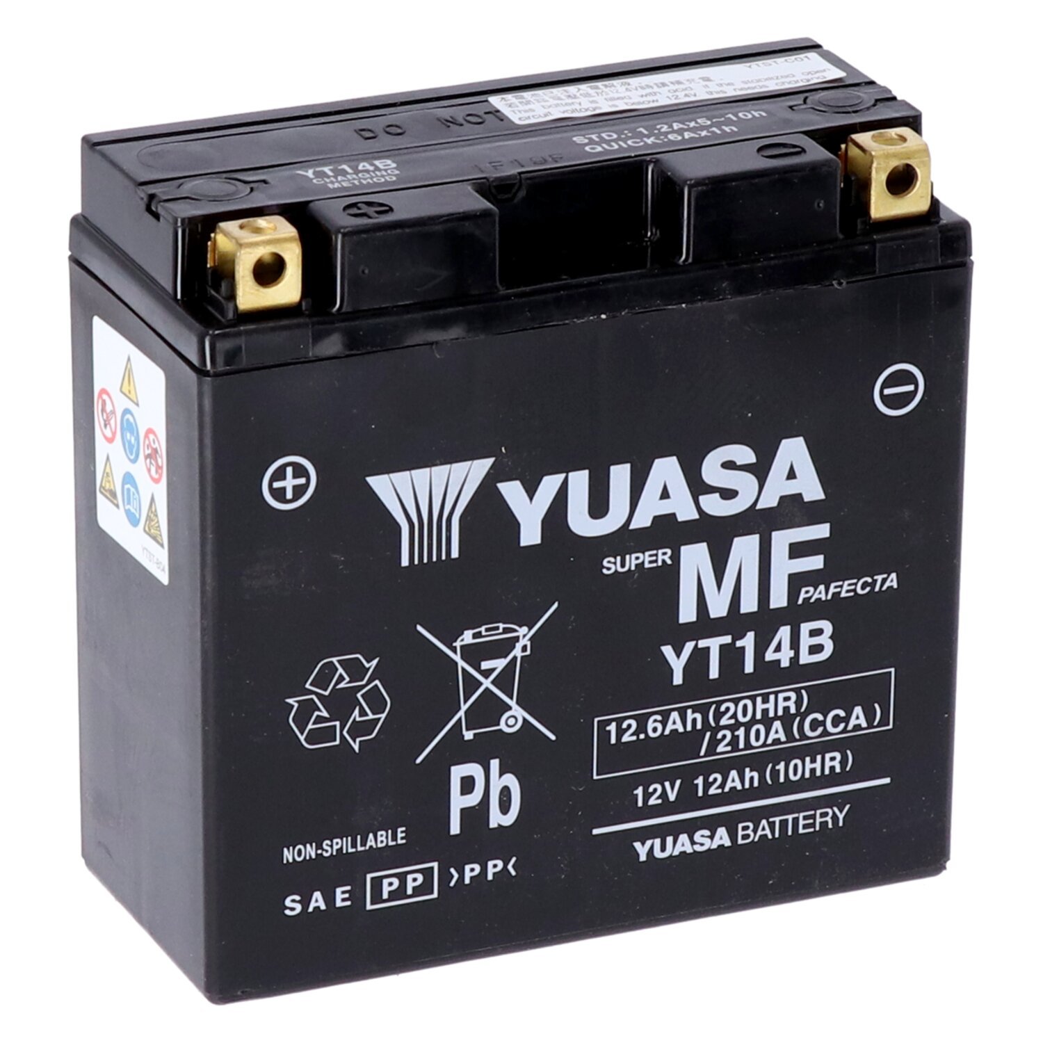Yuasa, AGM battery, YT14B-WC