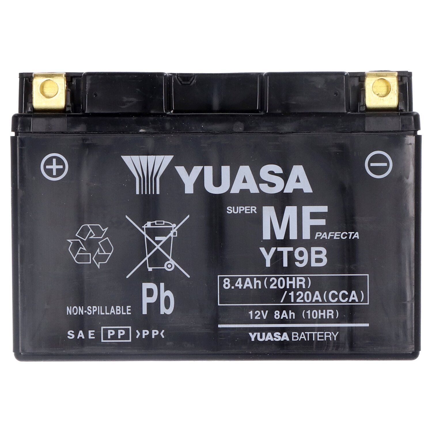 Yuasa, AGM battery, YT9B-WC