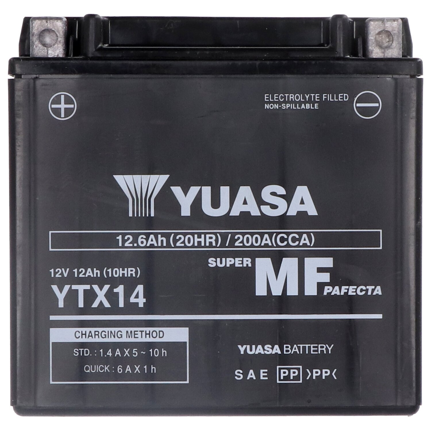 Yuasa, AGM battery, YTX14-WC