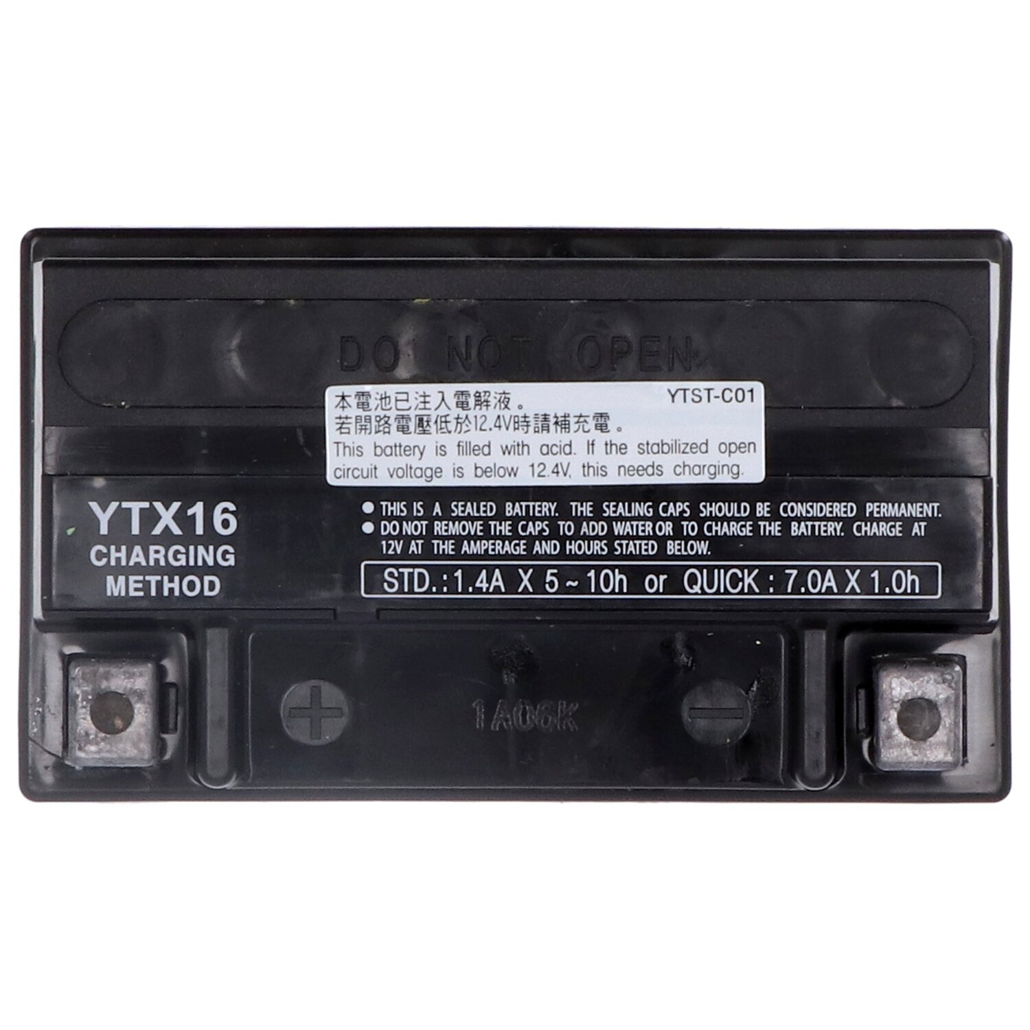 Yuasa, AGM battery, YTX16-WC