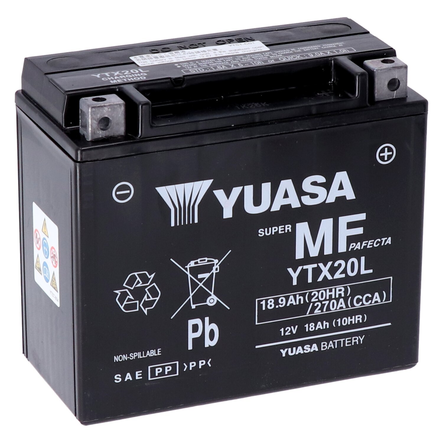 Yuasa, AGM battery, YTX20L-WC