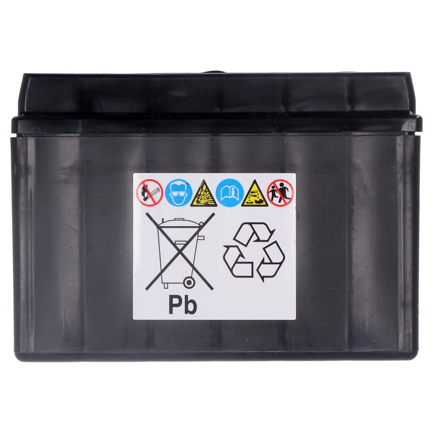 Yuasa, AGM battery, YTX9-WC, Black