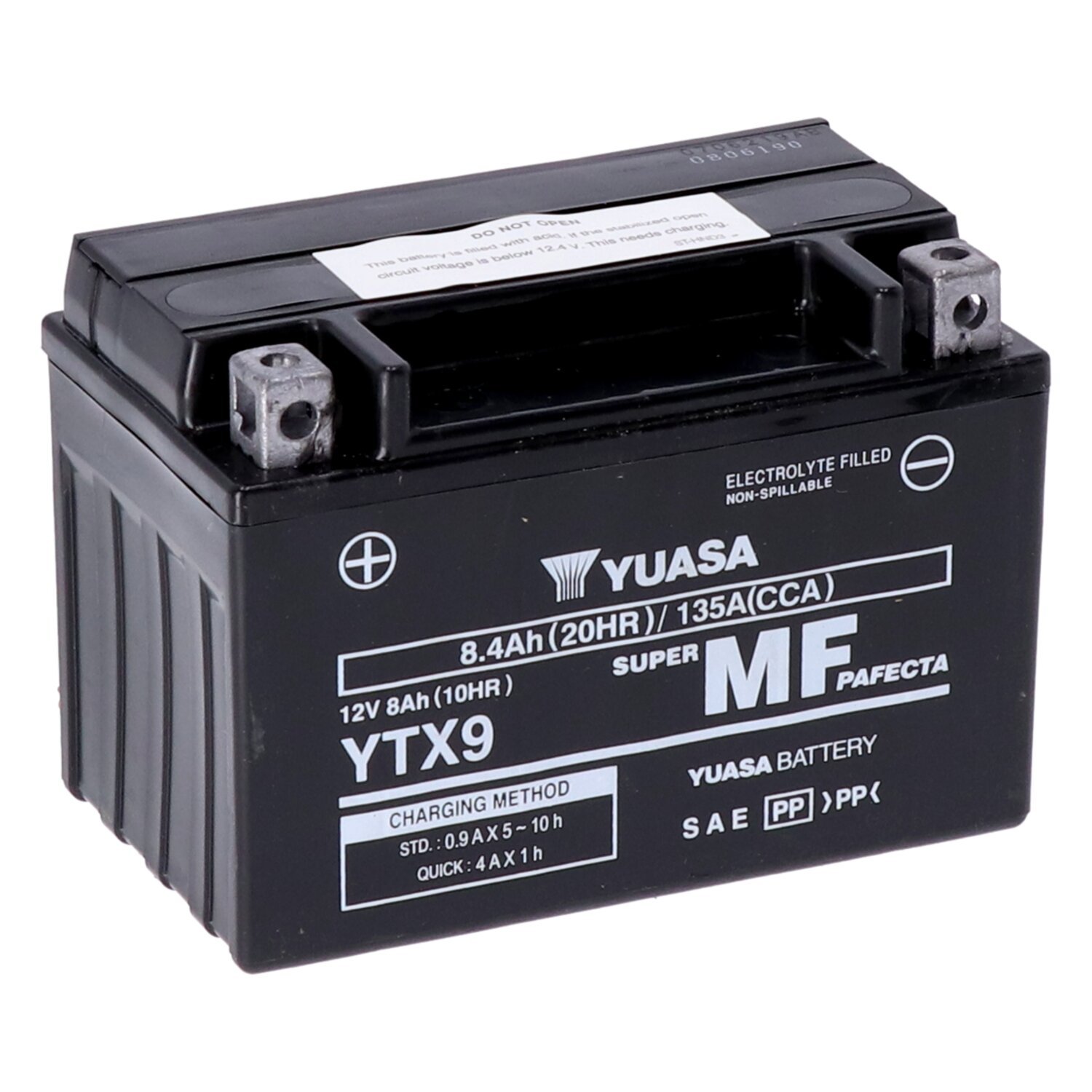 Yuasa, AGM battery, YTX9-WC
