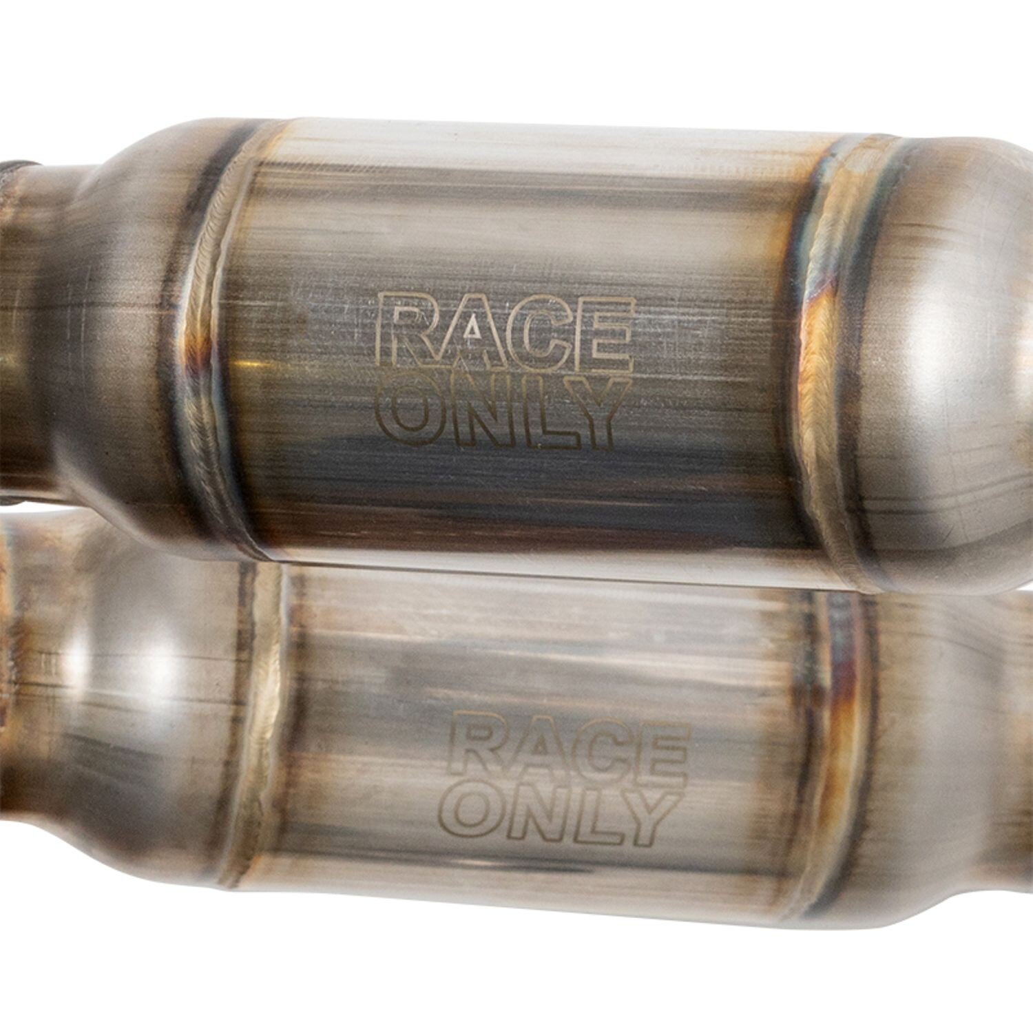 S&S, Race 2:1 Low exhaust system. Stainless