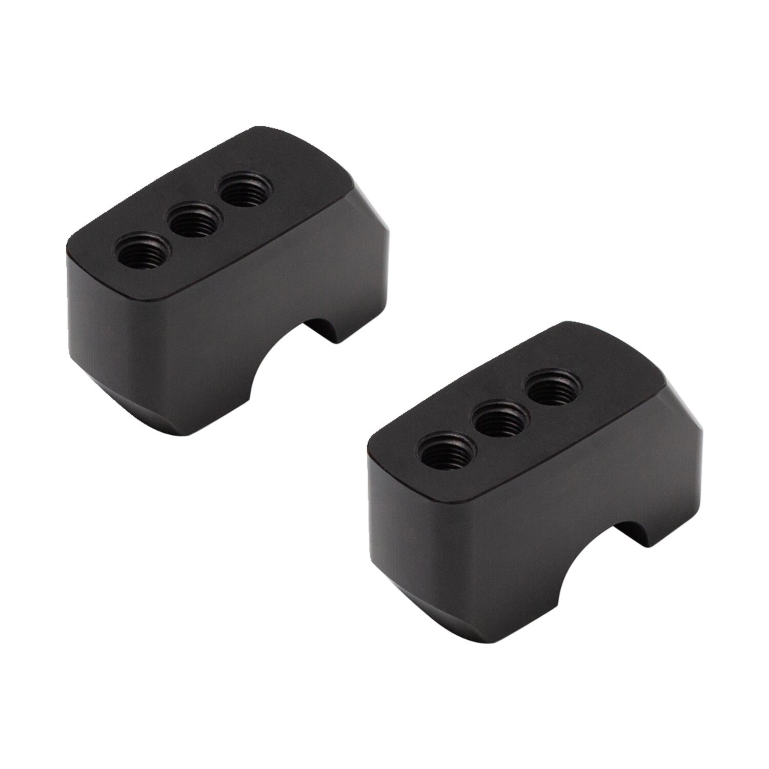 S&S, Handlebar adjuster kit, Black, Matte