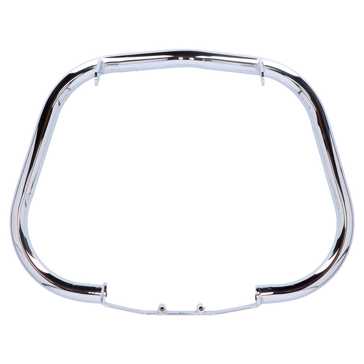 Highway Hawk, 38mm 'Fat Bar' engine guard, Silver, Chrome
