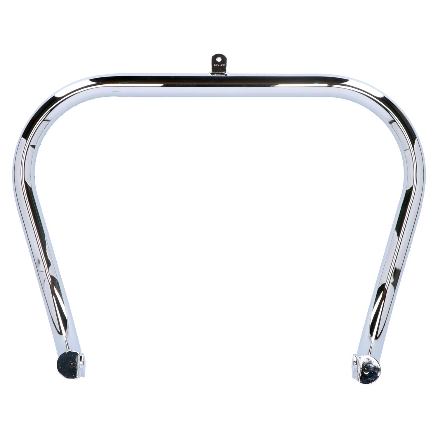 Highway Hawk, 38mm 'Fat Bar' engine guard, White, Chrome
