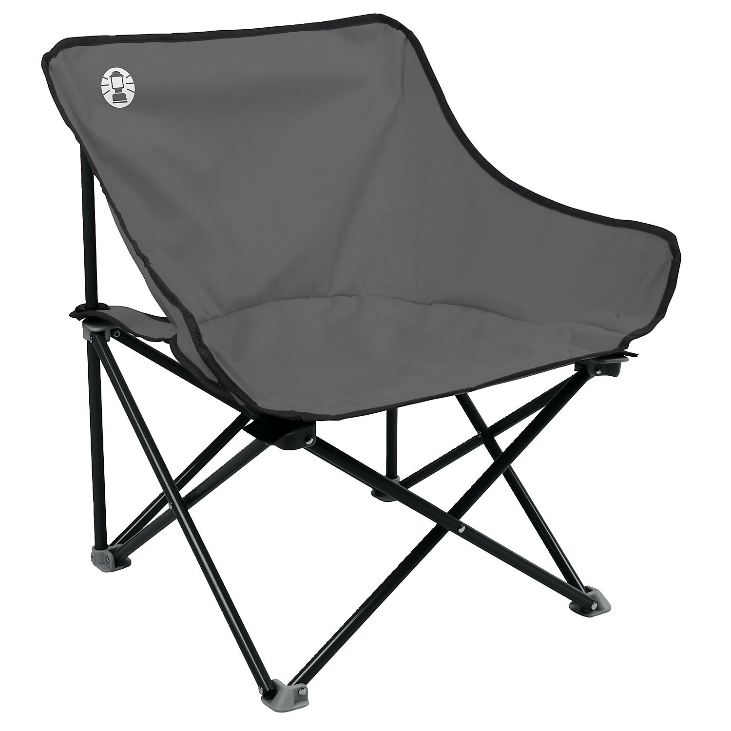 Coleman Kickback chair grey, Black