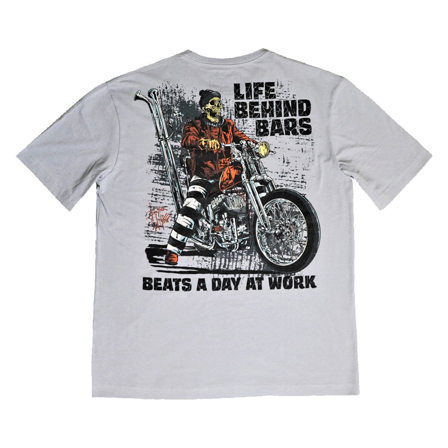 Down-n-Out Life Behind Bars t-shirt