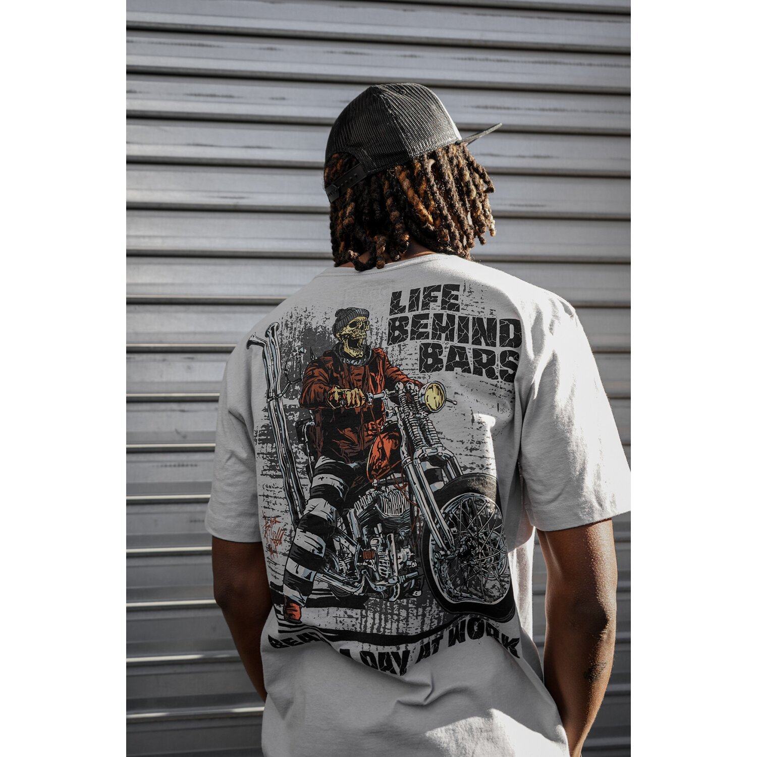 Down-n-Out Life Behind Bars t-shirt