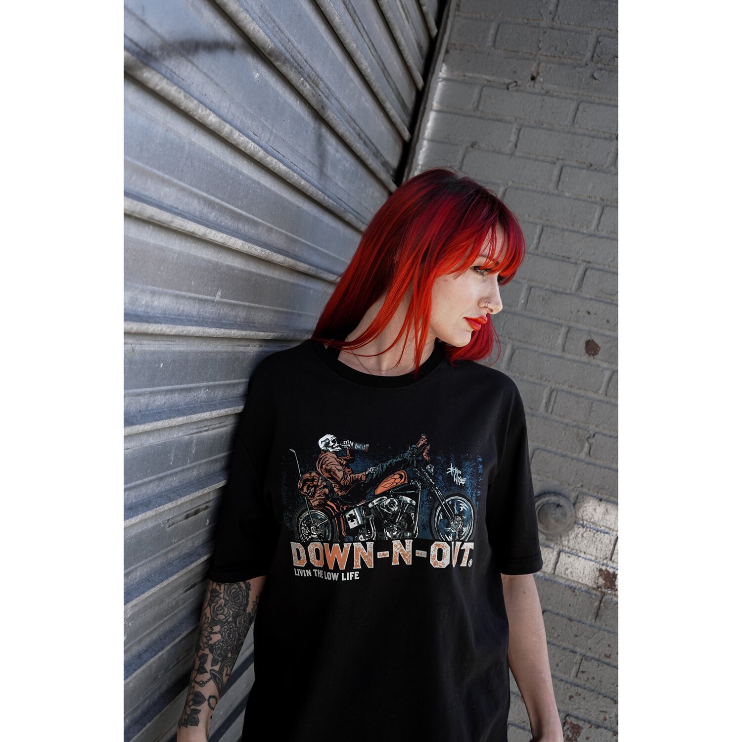 Down-n-Out Safety Second t-shirt
