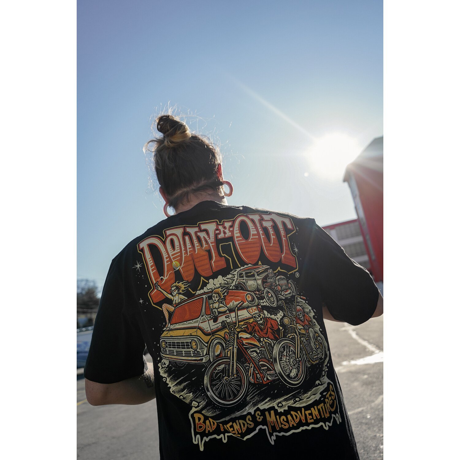 Down-n-Out DNO 4 Life t-shirt