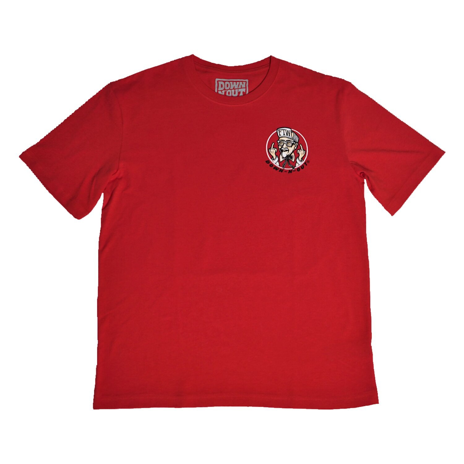 Down-n-Out Gettin Fried t-shirt