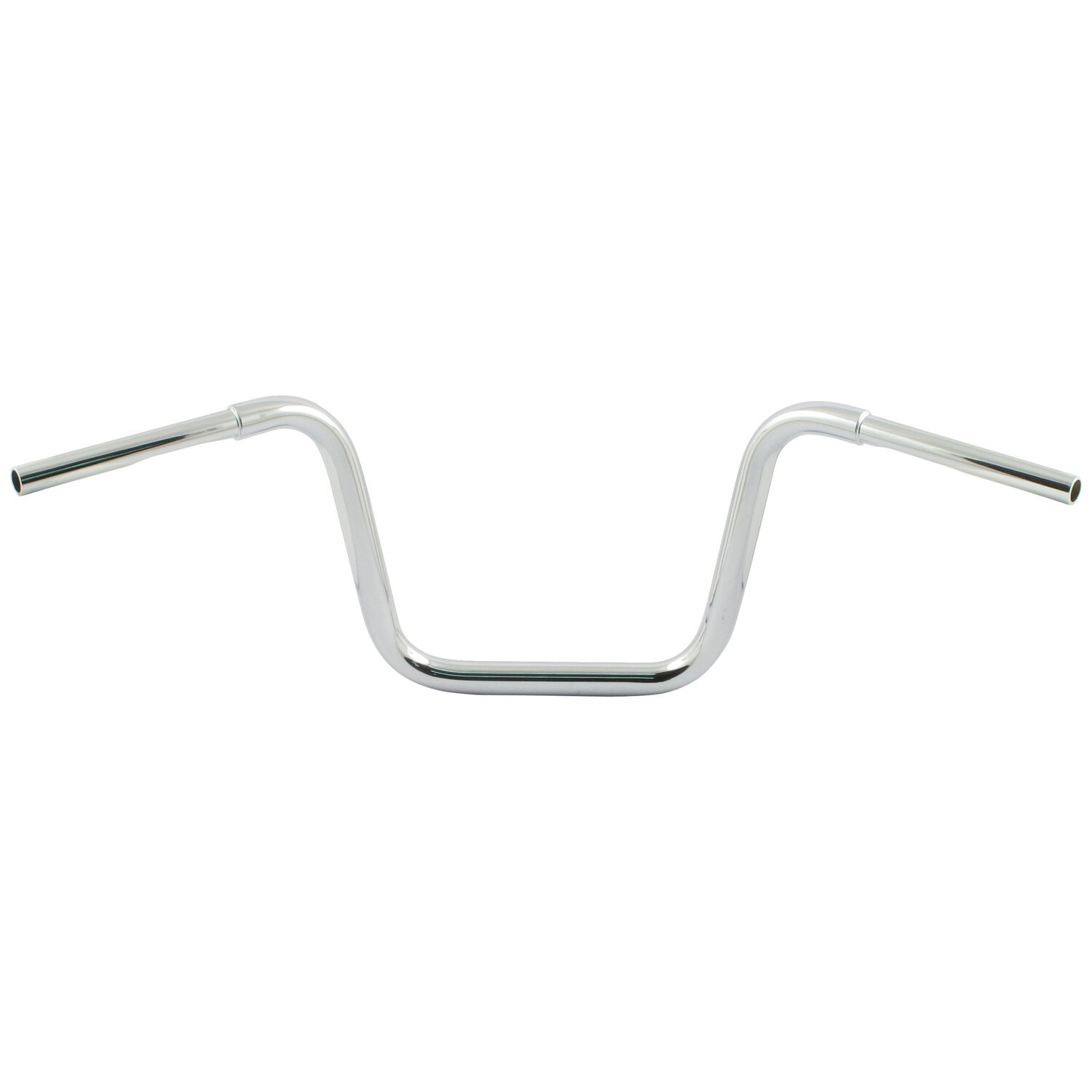 Fehling 1-1/4" Apehanger 30cm high, Silver, Chrome