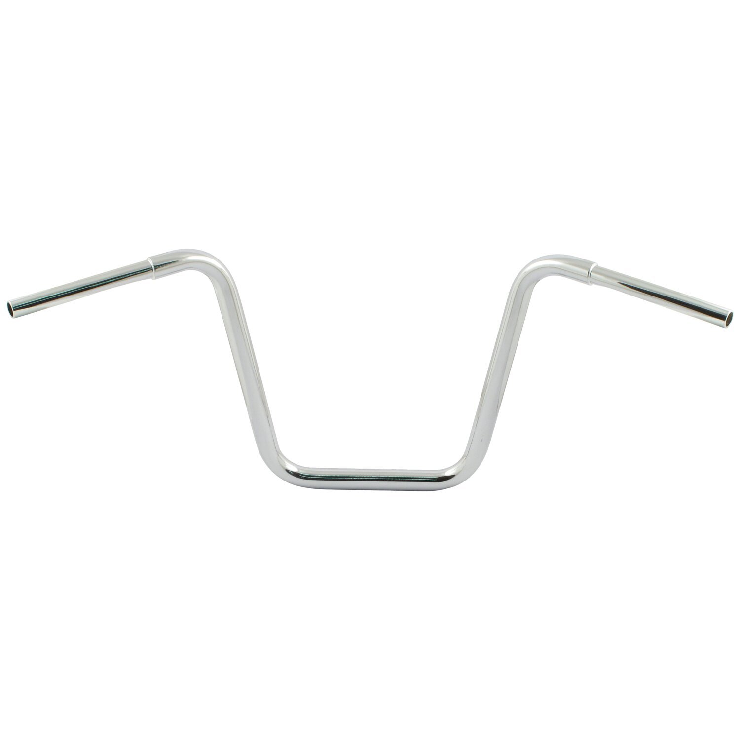 Fehling 1-1/4" Apehanger 16" rise, Silver, Chrome