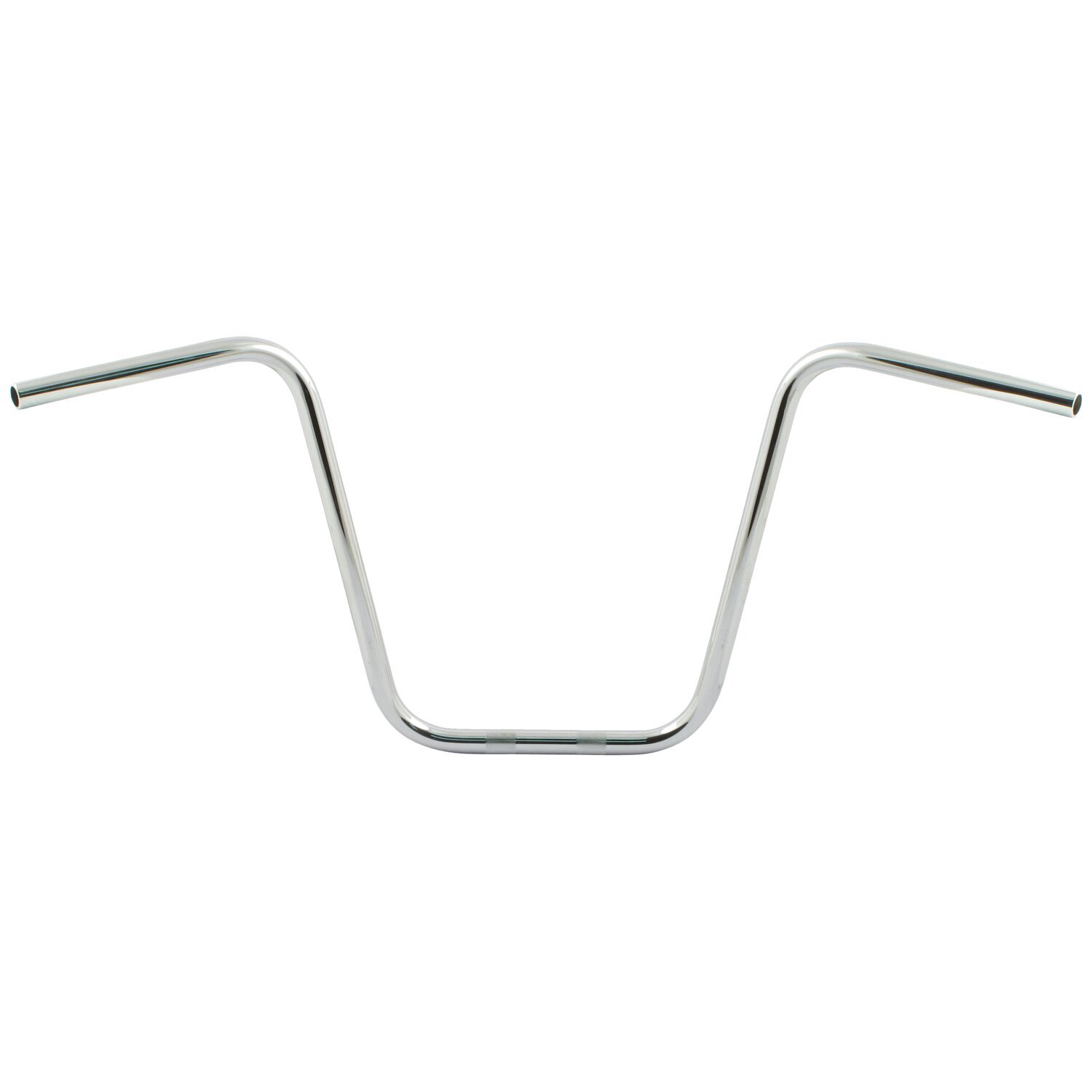 Fehling, 1" Apehanger. 46cm high, Silver, Chrome