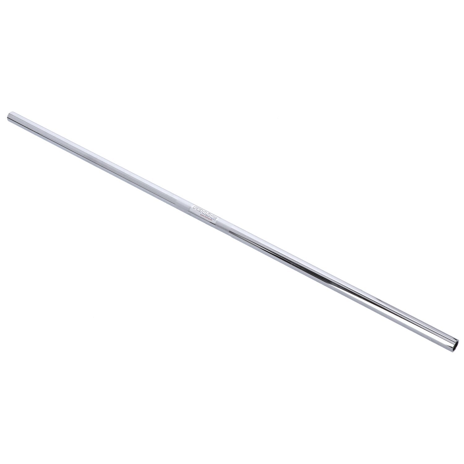 Fehling, 7/8" (22mm) Drag bar 98cm wide. Straight, Silver, Chrome