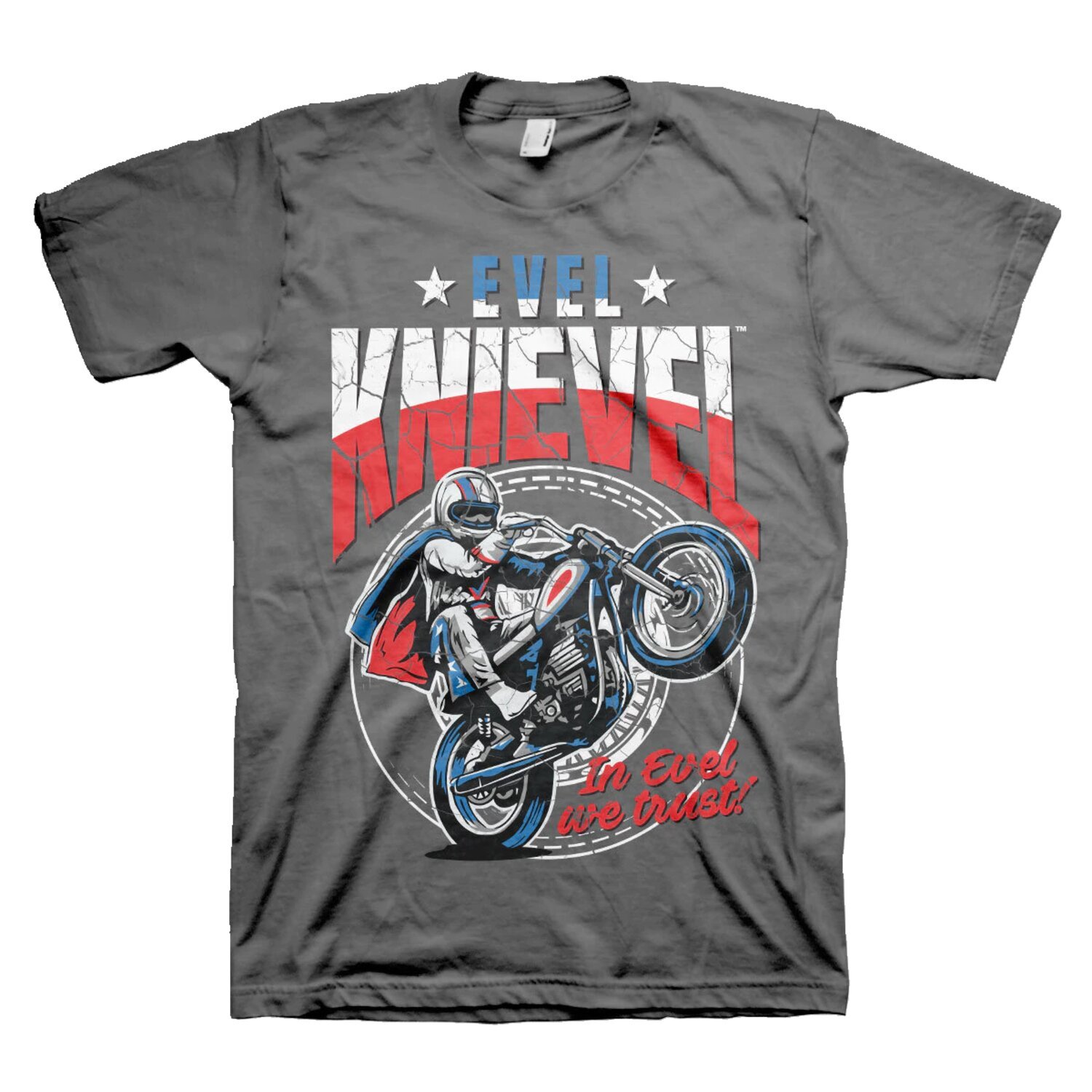 Evel Knievel Wheelie T-shirt