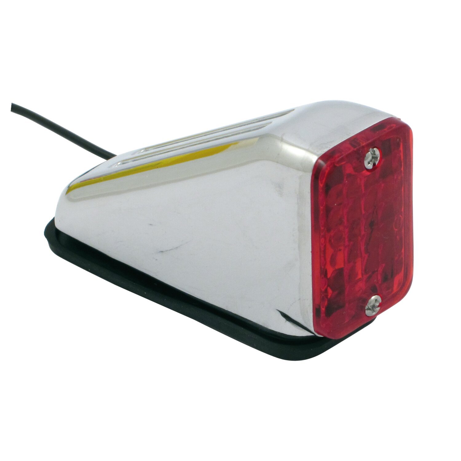 Wedge, marker light. Red lens