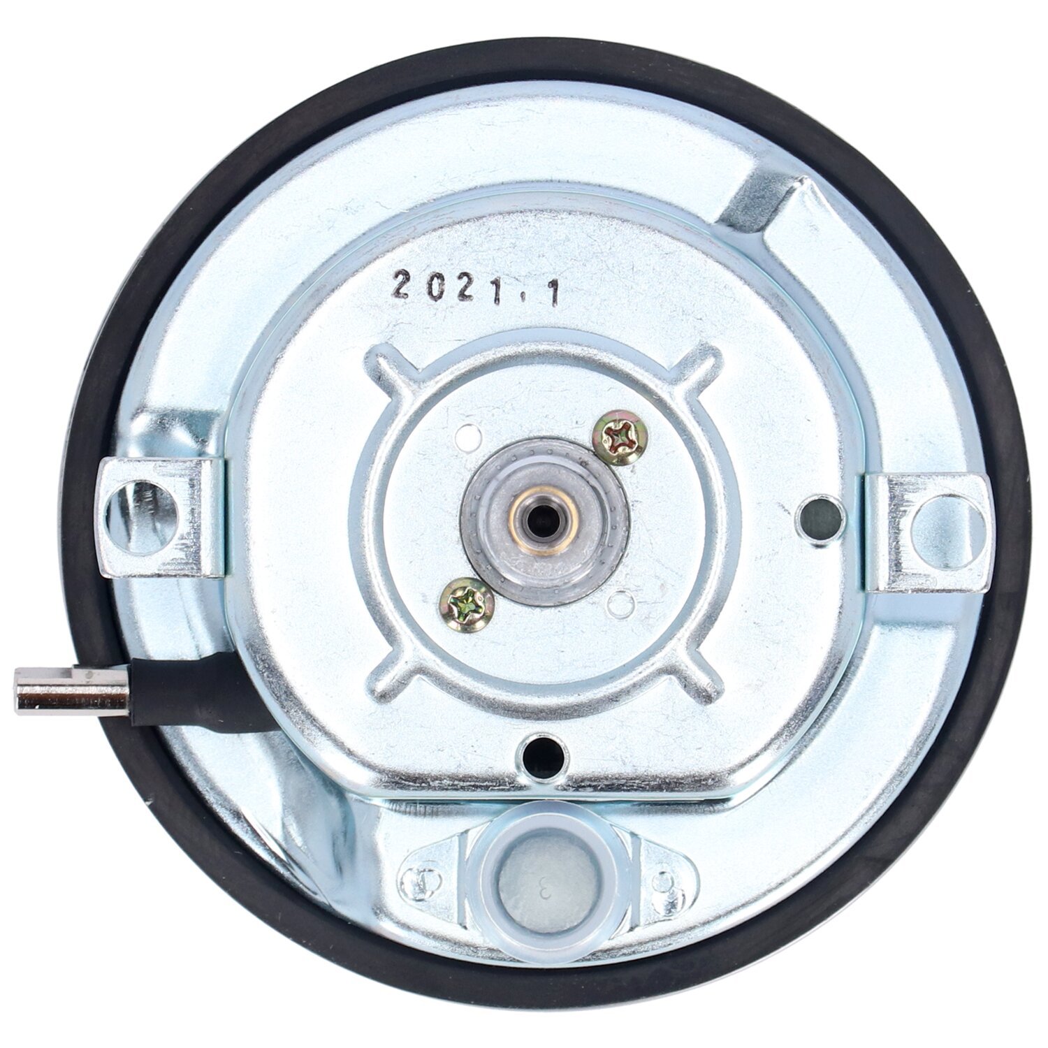 FL speedometer, 'Police face', black. 1:1 mph, Polished