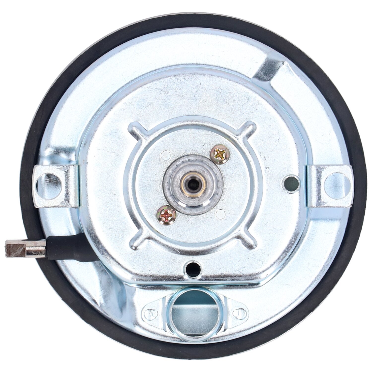 FL speedometer, '68-72 face', black/silver. 1:1 mph, Polished