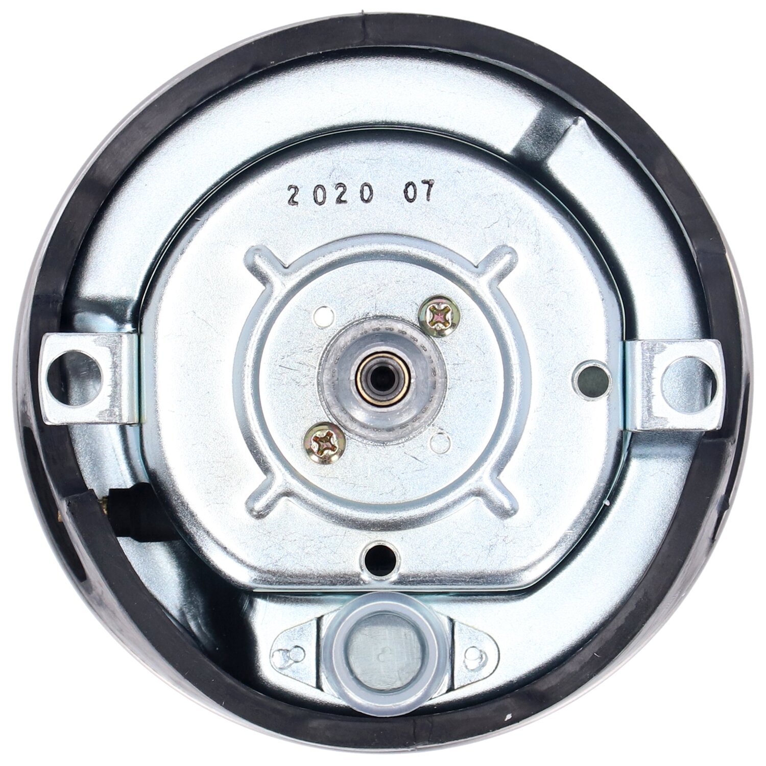 FL speedometer, '62-67 face', black/silver. 2.24:1 mph, Polished