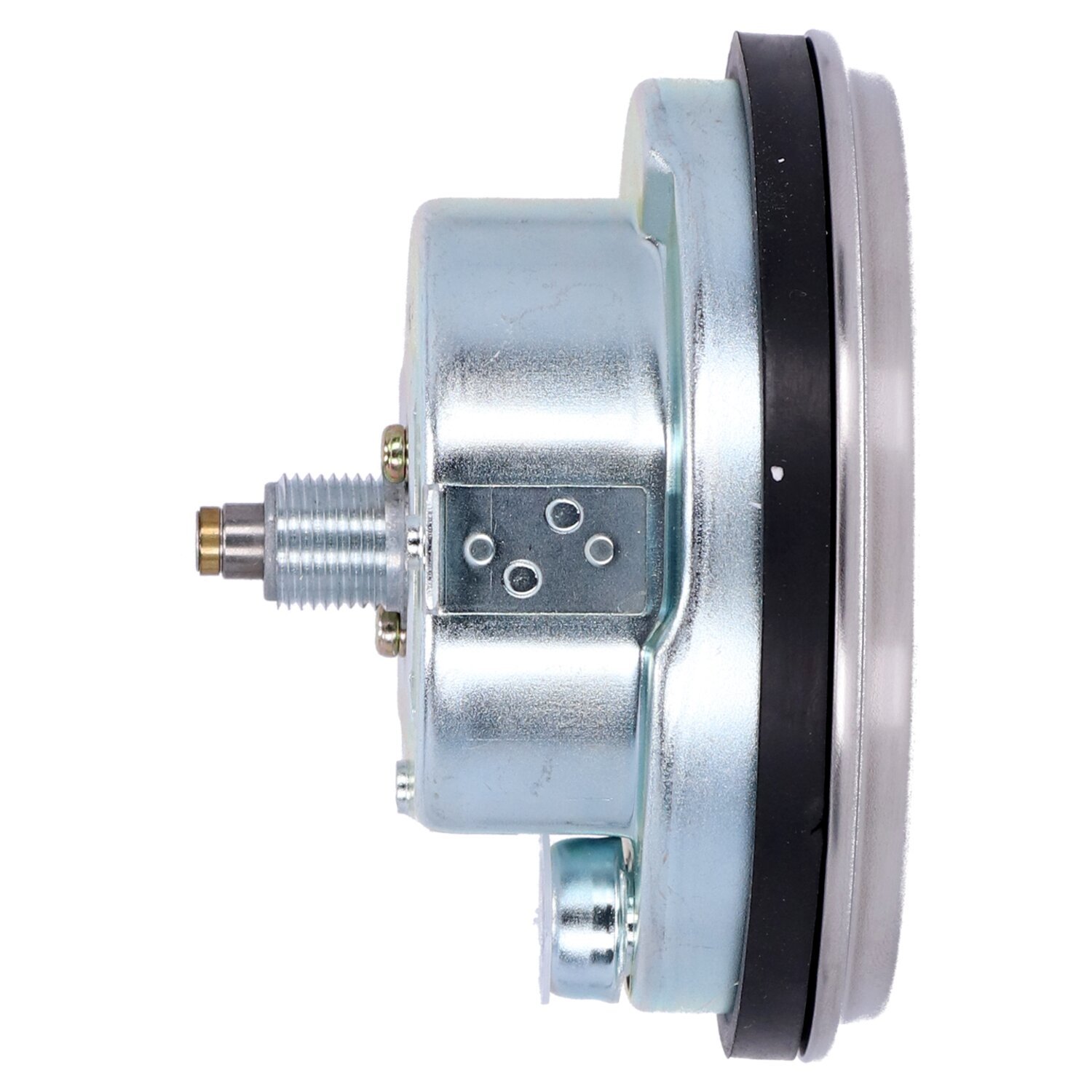FL speedometer, '48-61 face', green. 1:1 kmh, Polished