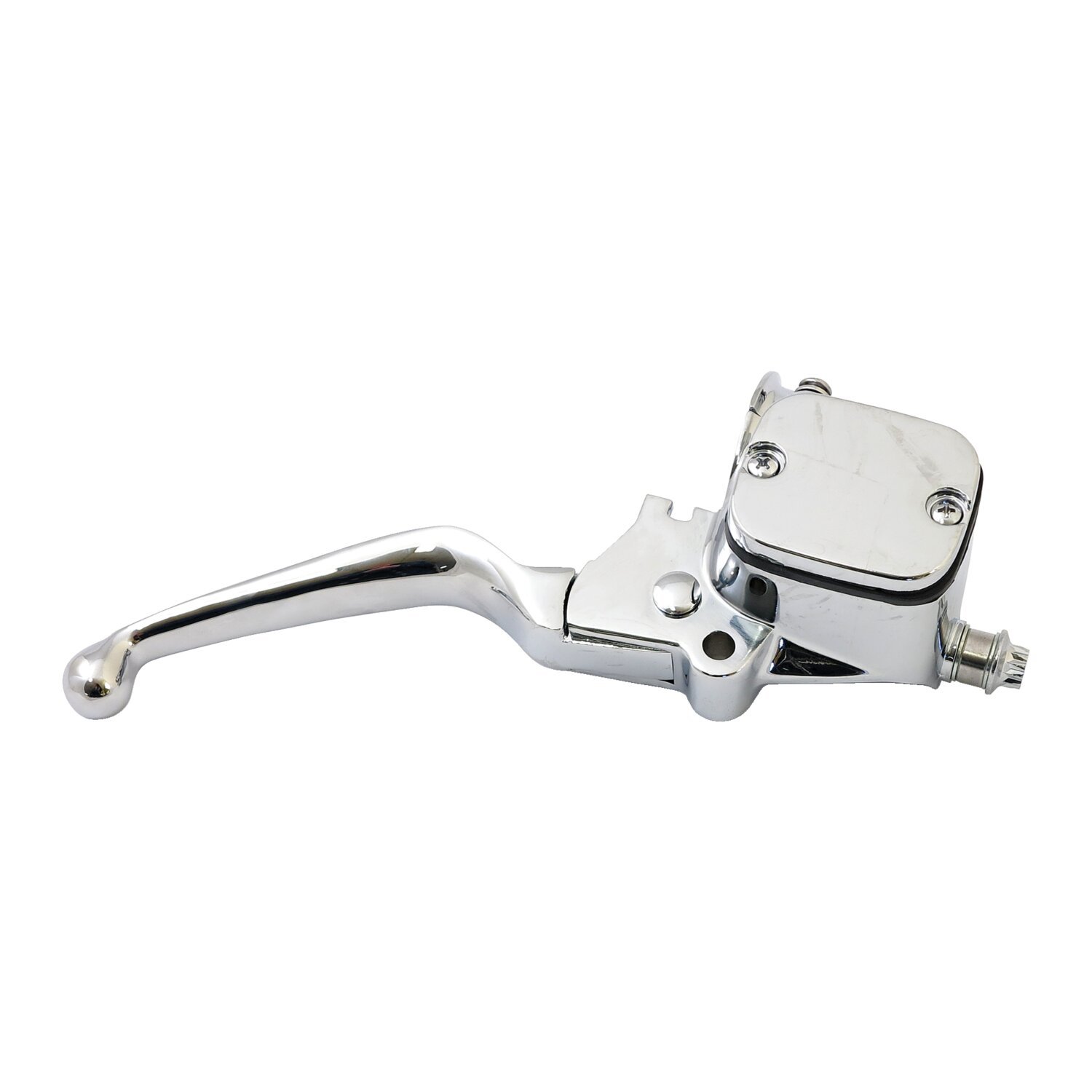 Handlebar master cylinder assy. 11/16" bore, Chrome