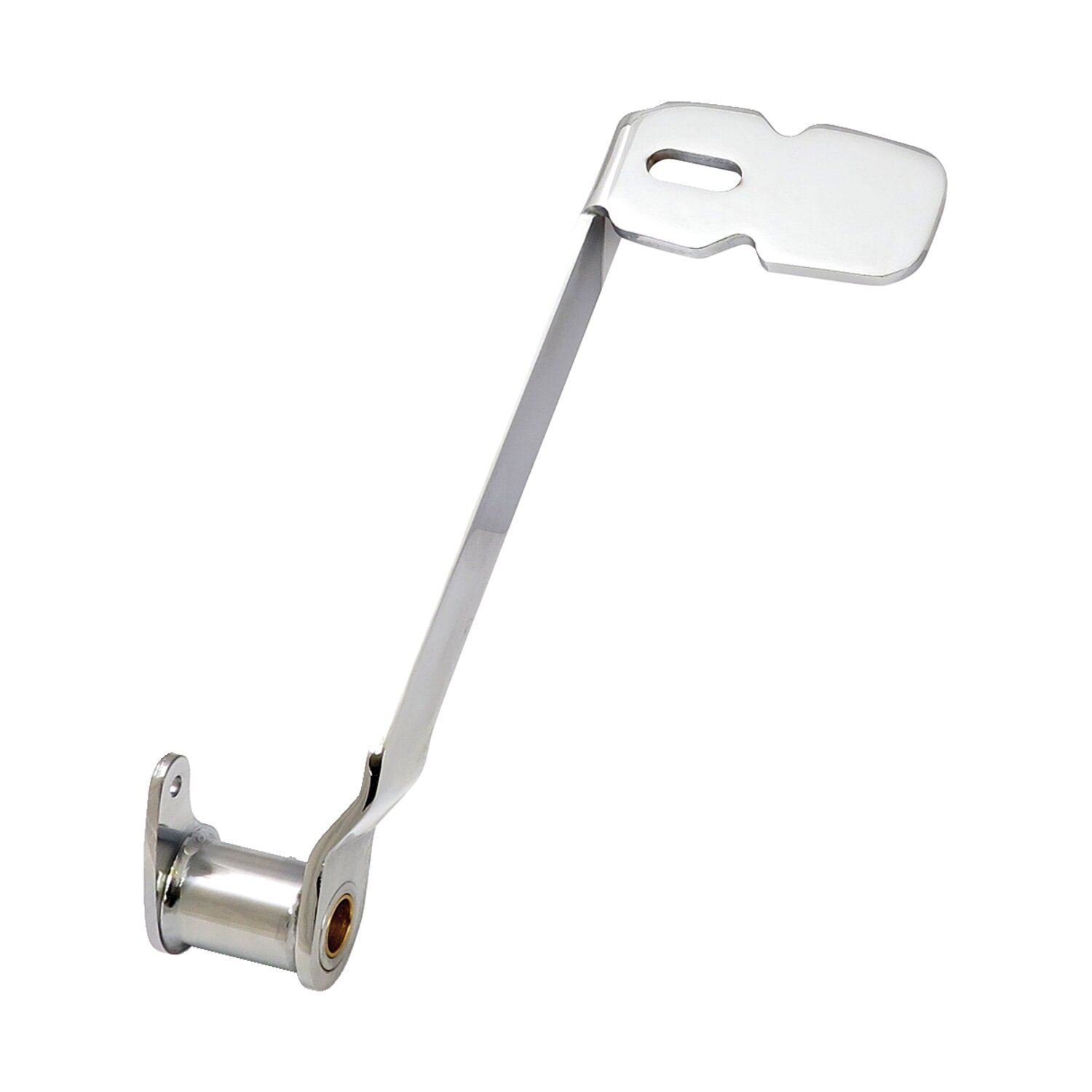 Brake pedal extended, Chrome