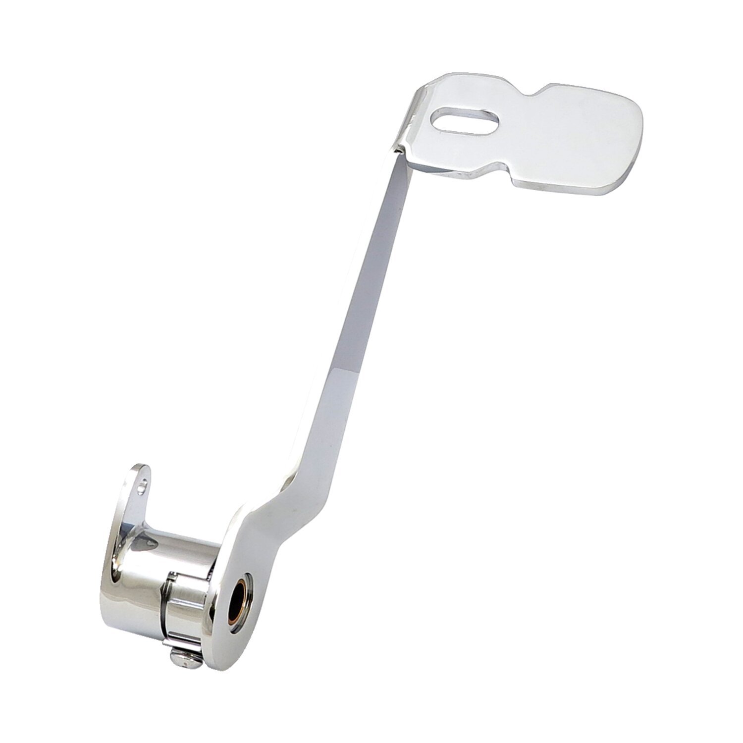 Brake pedal adjustable, Chrome