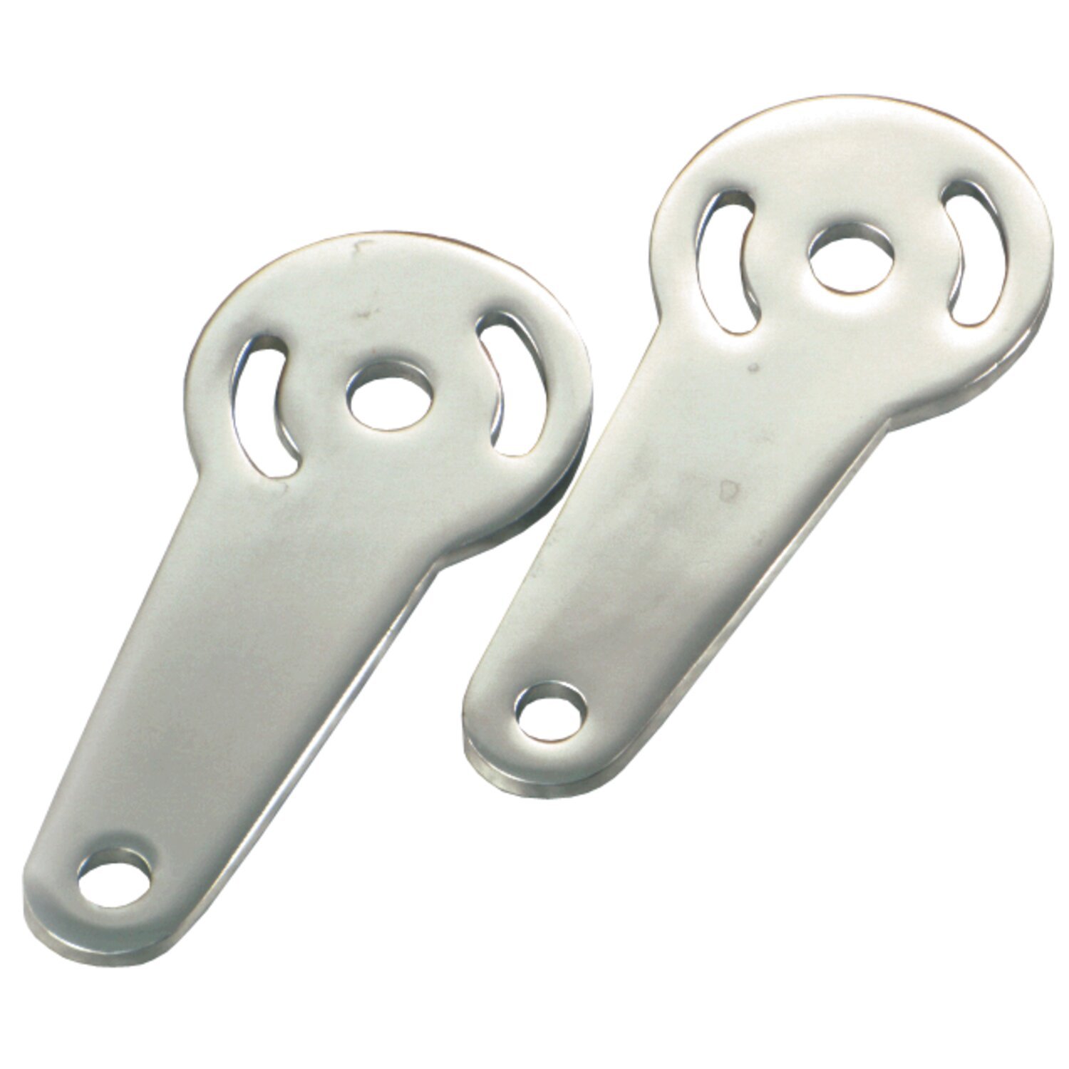FL turn signal bracket set, Chrome