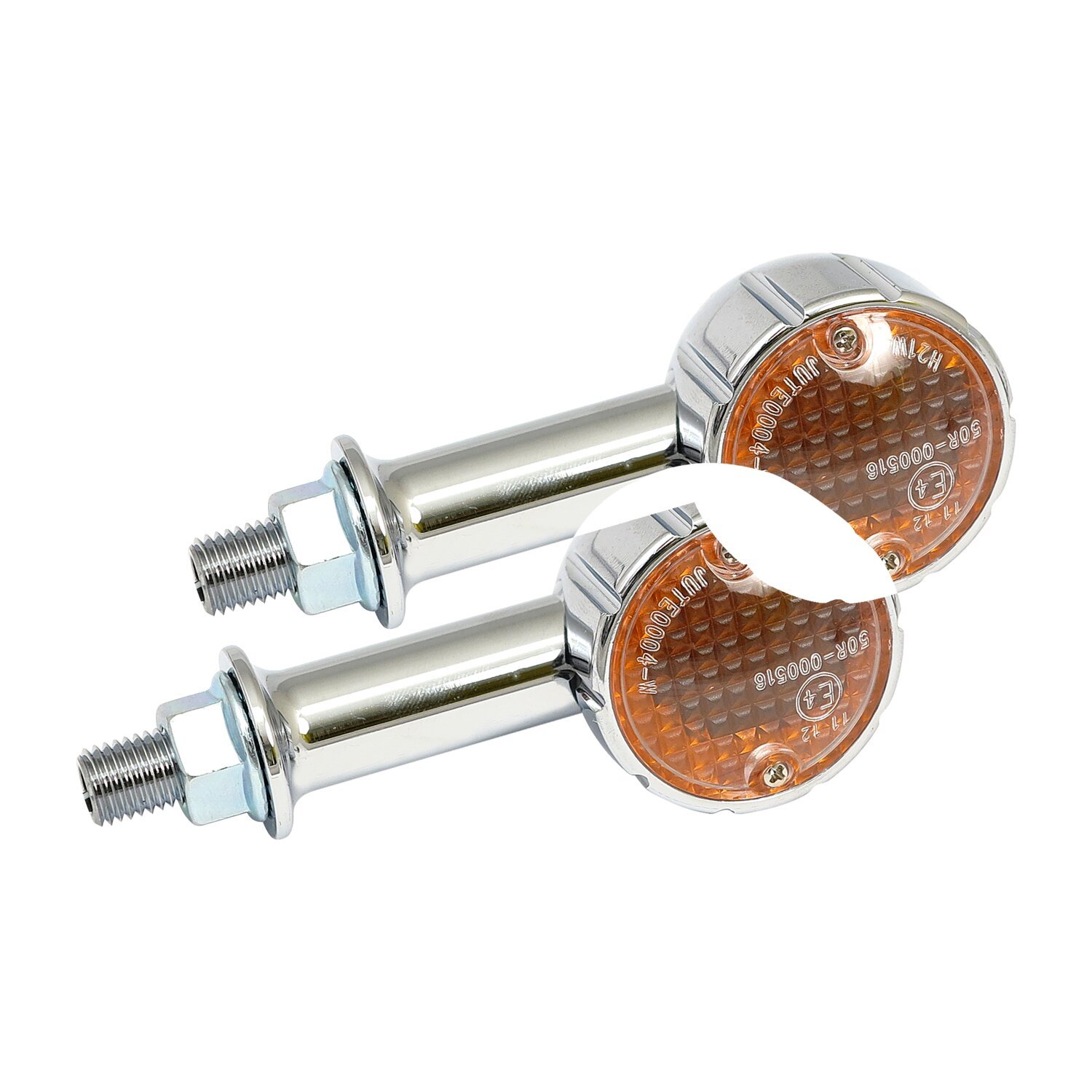 Arizona, halogen turn signals. Chrome. 40mm stem
