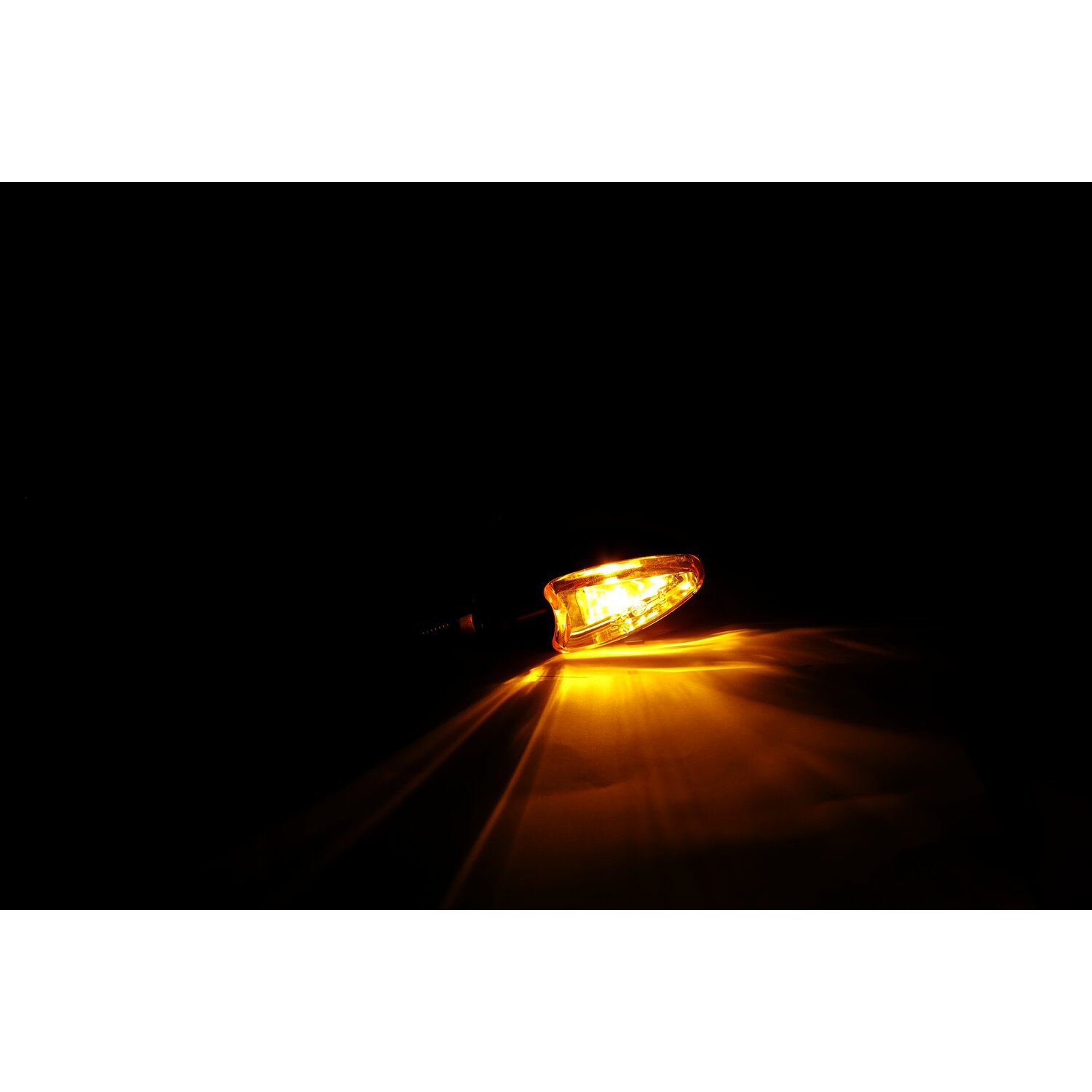 Arrow mini turn signals, Chrome