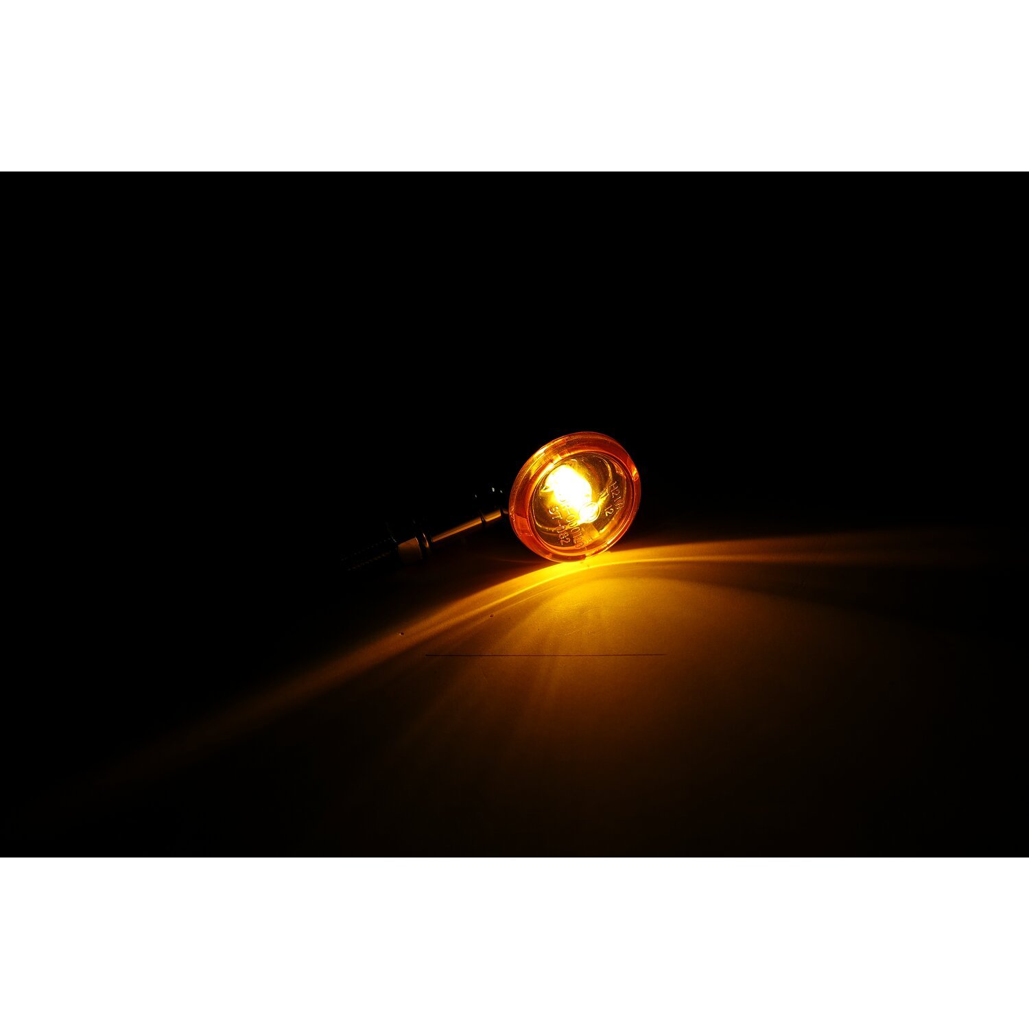 Mini bullet, halogen turn signals. Chrome, plain