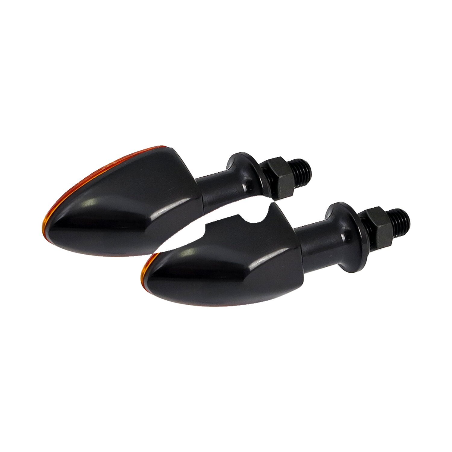Milano, halogen turn signals, Black