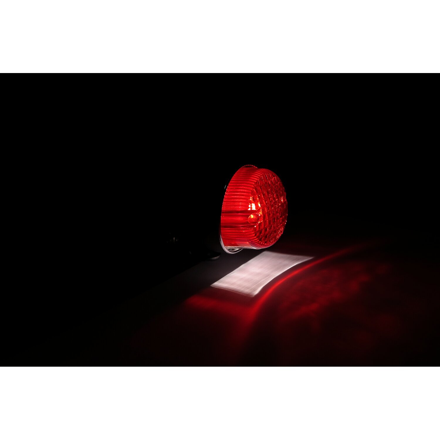 Texas taillight, Red, Chrome