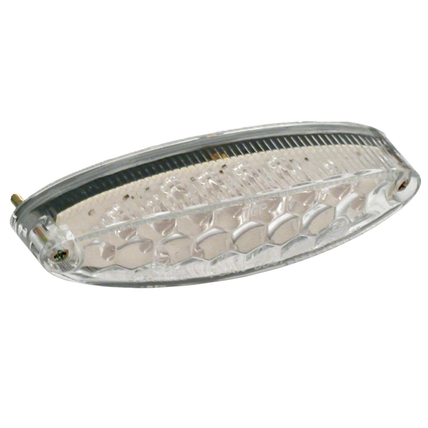 Lpl mini LED taillight. Clear lens, Red
