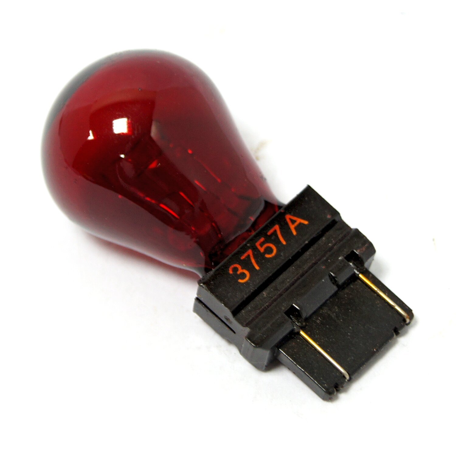 Wedge taillight/turn signal bulb #3157 base, Red, light Red
