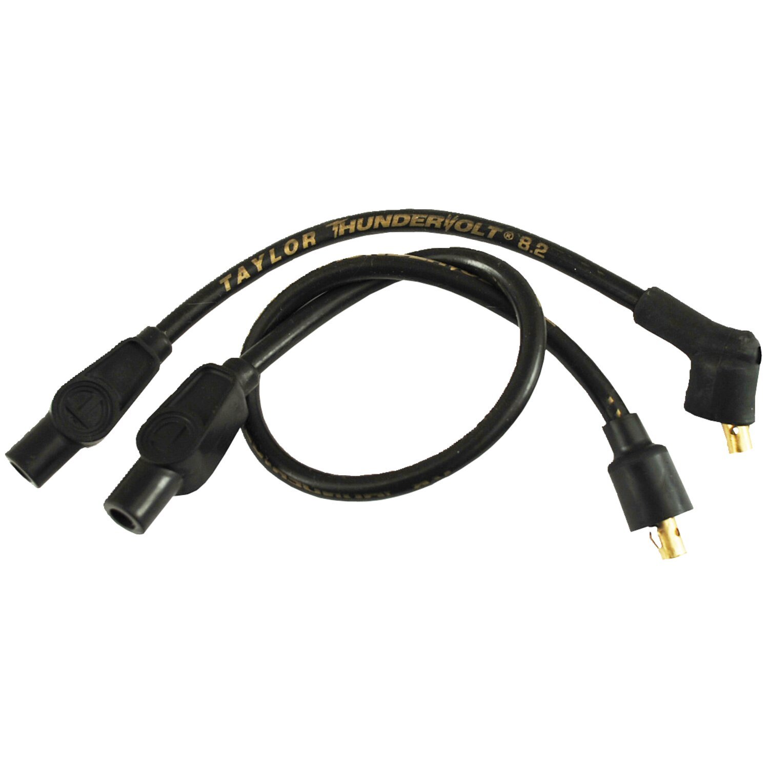 Taylor, 8.2mm ThunderVolt spark plug wire set. Black