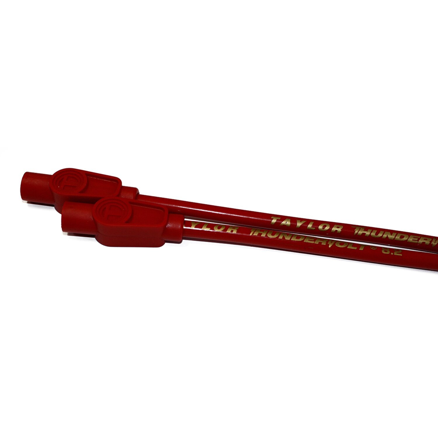 Red — Taylor, 8.2mm ThunderVolt spark plug wire set, Red
