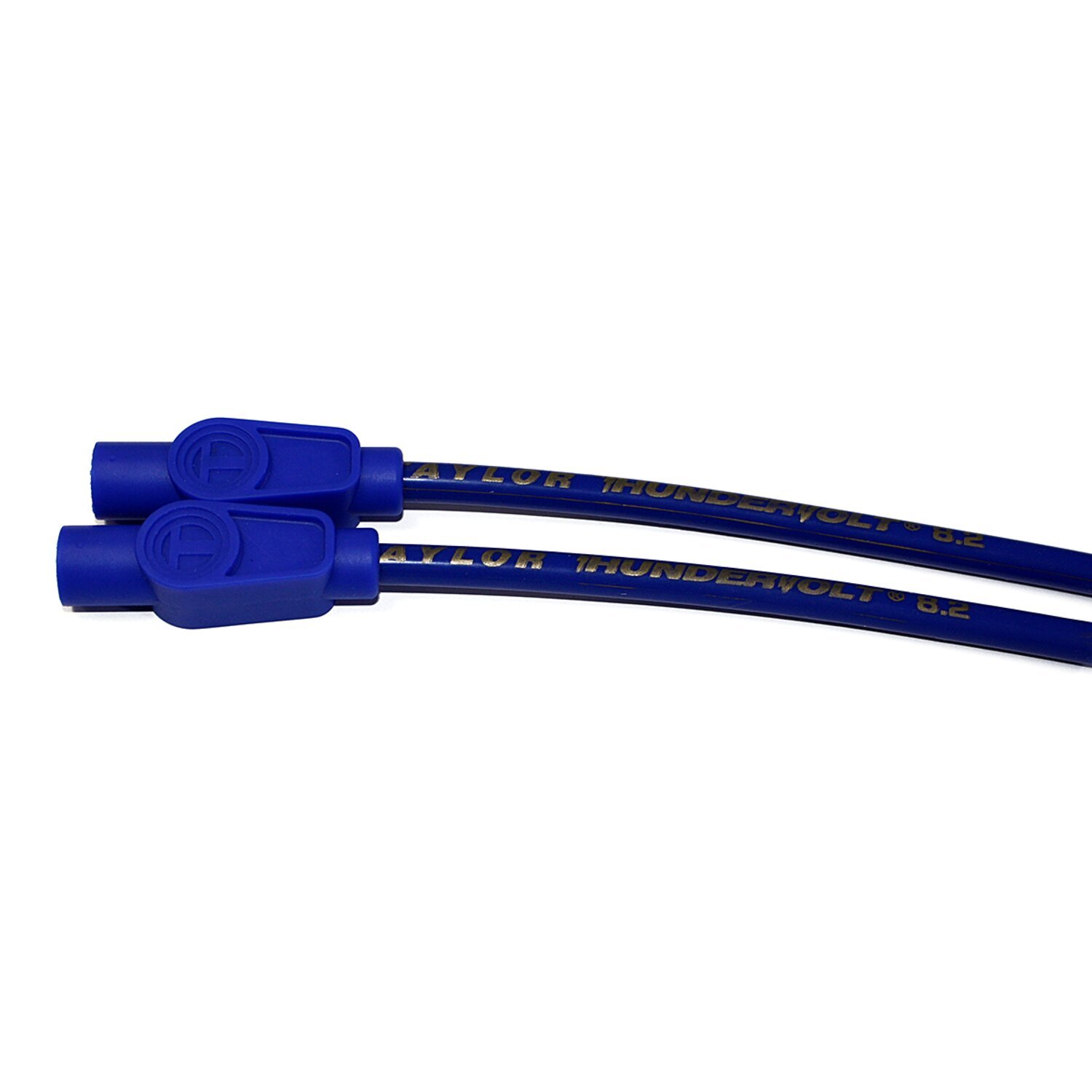Blue — Taylor, 8.2mm ThunderVolt spark plug wire set, Blue