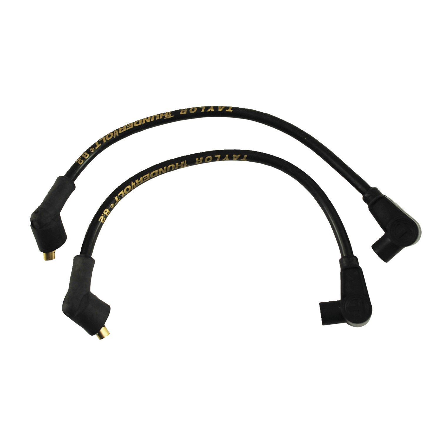 Taylor, 8.2mm ThunderVolt spark plug wire set. Black